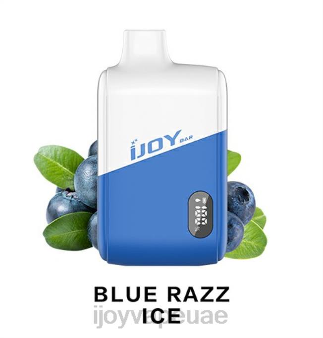 iJOY Bar IC8000 يمكن التخلص منه 64HJ179 الجليد الأزرق | Best iJOY Flavor