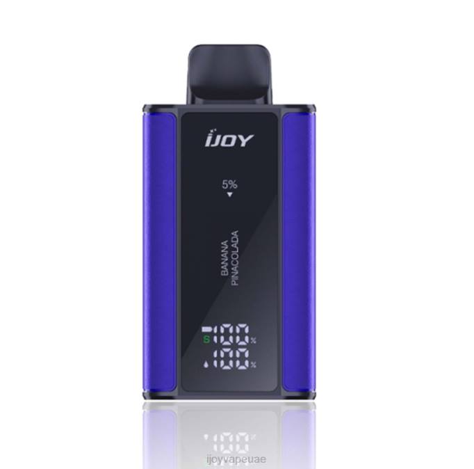 iJOY Bar Smart Vape 8000 نفث 64HJ10 واضح | iJOY Disposable Vape