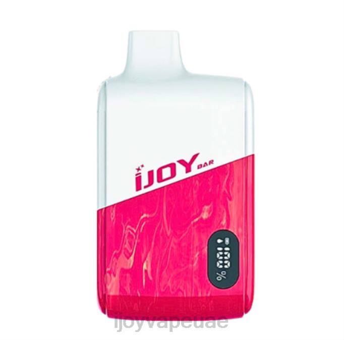 iJOY Bar Smart Vape 8000 نفث 64HJ19 الخوخ والمانجو والبطيخ | Best iJOY Flavor