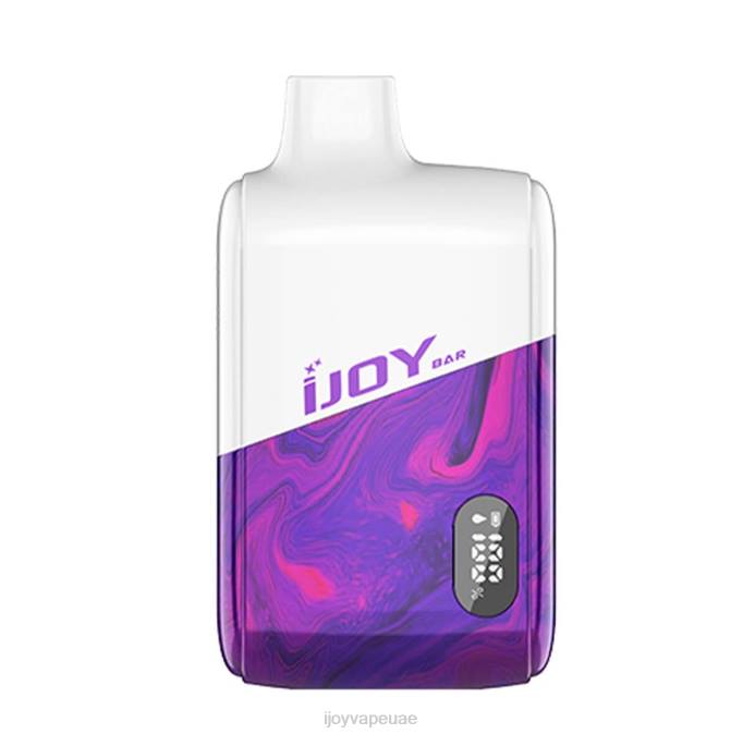 iJOY Bar Smart Vape 8000 نفث 64HJ19 الخوخ والمانجو والبطيخ | Best iJOY Flavor