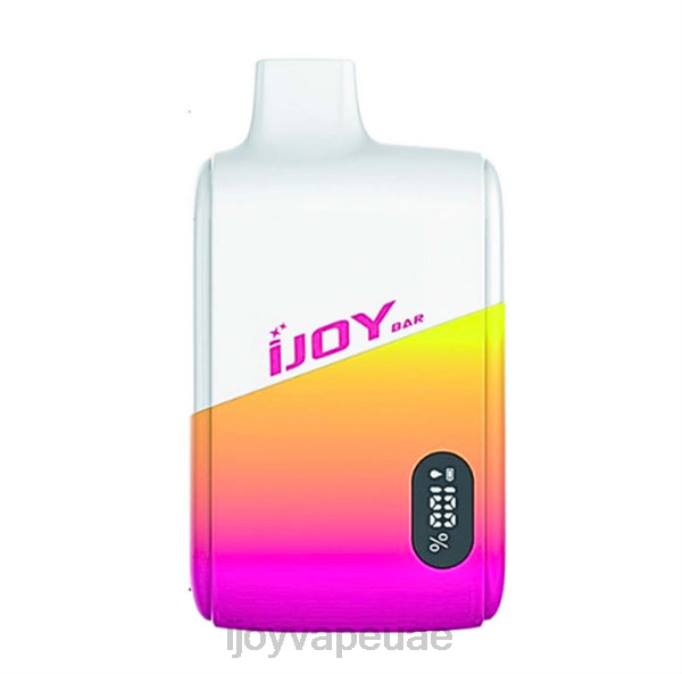 iJOY Bar Smart Vape 8000 نفث 64HJ9 ليمون الكرز | Best iJOY Flavor