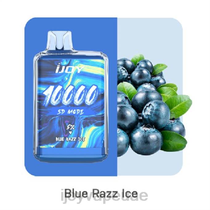 iJOY Bar SD10000 يمكن التخلص منه 64HJ162 الجليد الأزرق | iJOY Vape Abu Dhabi